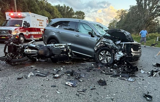 Motorcyclist from Webster Fatally Injured in Ridge Manor Crash on US-301