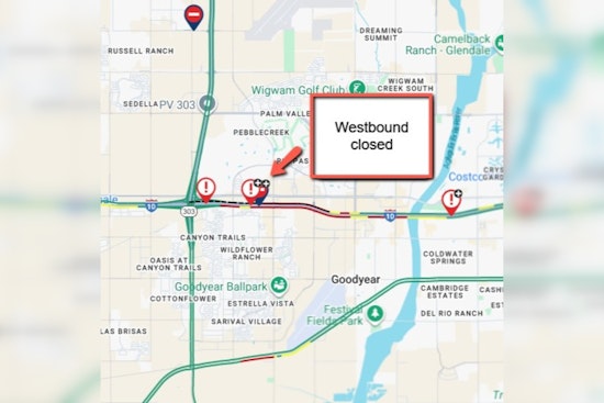 Multi-Car Collision on I-10 Near Goodyear Causes Major Delays for Wednesday Commute