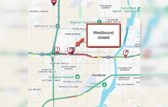 Multi-Car Collision on I-10 Near Goodyear Causes Major Delays for Wednesday Commute