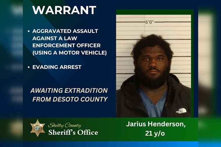 Multi-County Chase Ends in Arrest of Auto Burglary Suspect Jarius Henderson in DeSoto County