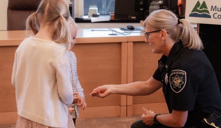 Multnomah County Sheriff's Office Builds Community Bonds With Junior Deputy Badge Ceremony