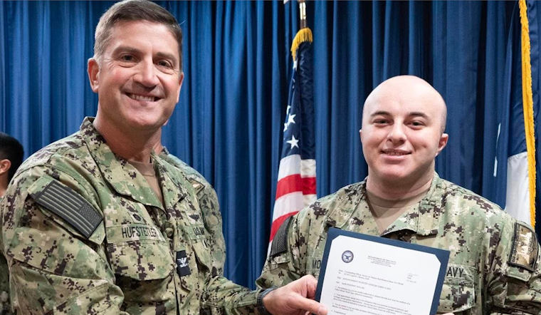 NAS JRB Fort Worth Salutes Sailors for Exceptional Service and Milestones at Quarters Ceremony