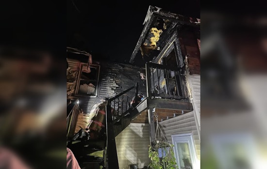 Nashua Neighborhood Rattled as Fire Engulfs Residence on Fossa Avenue, No Injuries Reported