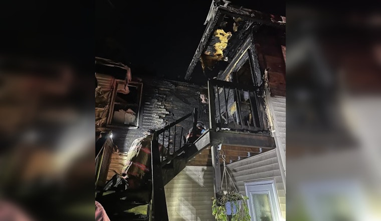 Nashua Neighborhood Rattled as Fire Engulfs Residence on Fossa Avenue, No Injuries Reported