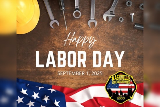 Nashville Fire Department Pays Homage to American Workers on Labor Day