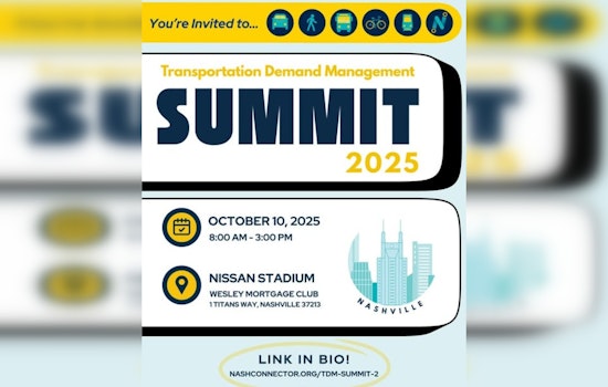 Nashville Invites Public to Engage in Sustainable Transit Dialogue at Third Annual TDM Summit