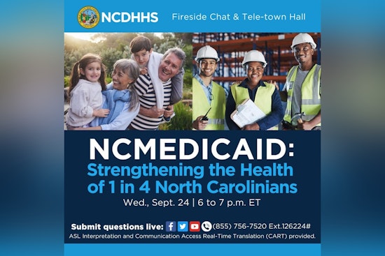 NCDHHS to Host Live Discussion on Medicaid Expansion in North Carolina Exploring Community Health Impact and Enrollment