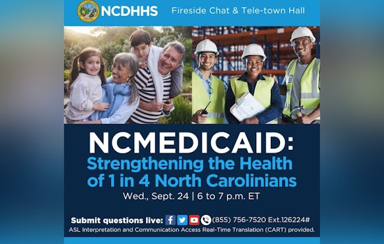 NCDHHS to Host Live Discussion on Medicaid Expansion in North Carolina Exploring Community Health Impact and Enrollment