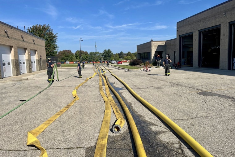 New Berlin Fire Department Ensures Community Safety with Annual Hose Testing Vigilance