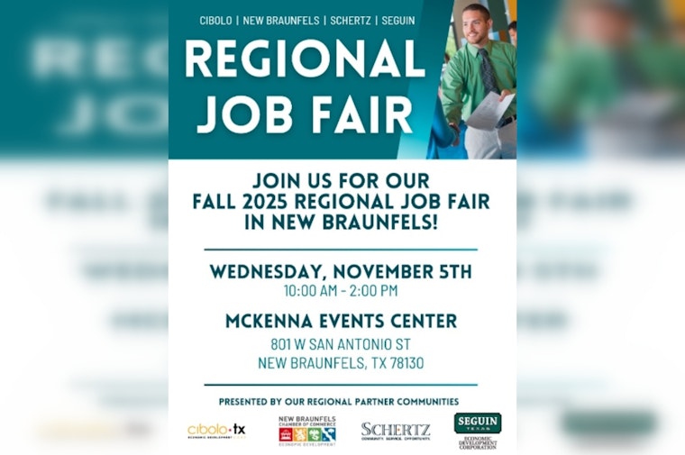 New Braunfels Gears Up for Fall 2025 Regional Job Fair with Prominent Economic Developers on November 5th