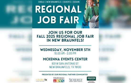 New Braunfels Gears Up for Fall 2025 Regional Job Fair with Prominent Economic Developers on November 5th