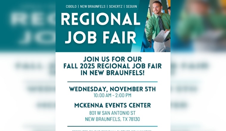 New Braunfels Gears Up for Fall 2025 Regional Job Fair with Prominent Economic Developers on November 5th