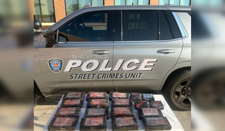 New Braunfels Police Intercept $1 Million Cocaine Haul and Detain Two Suspects on I-35