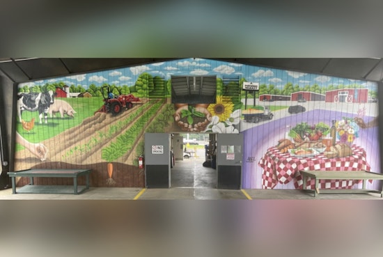 New Mural at Charlotte Regional Farmers Market Celebrates Community and Food Equity