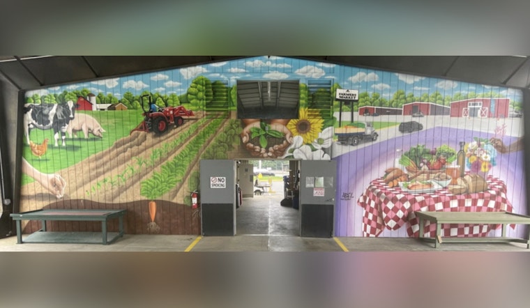 New Mural at Charlotte Regional Farmers Market Celebrates Community and Food Equity