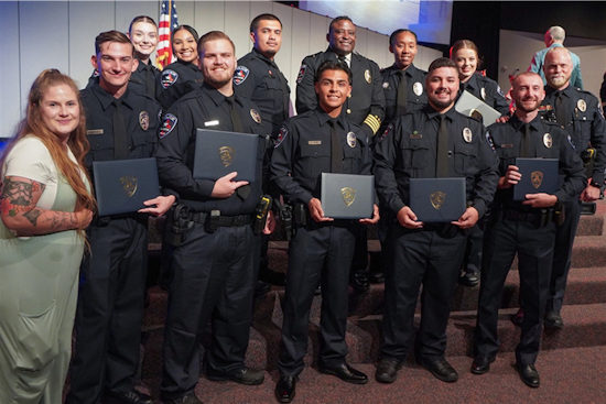 New Officers Graduate and Beloved K-9 Ripken Retires at Arlington Police Department