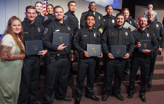 New Officers Graduate and Beloved K-9 Ripken Retires at Arlington Police Department