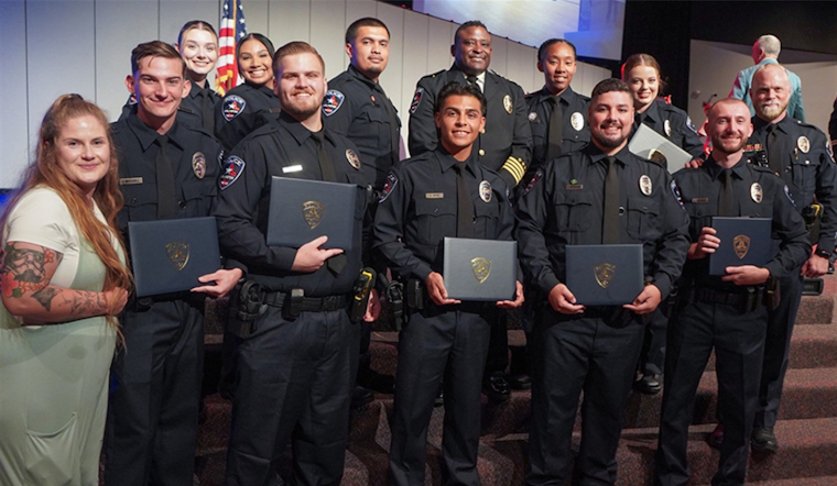 New Officers Graduate and Beloved K-9 Ripken Retires at Arlington Police Department