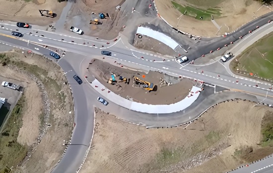VIDEO: New Traffic Patterns in Place at The Plains, Ohio Due to Ongoing Roundabout Construction