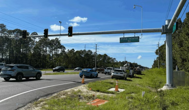 New Traffic Signal and Lane Enhancements Improve Flow at U.S. 1 and Pine Island Road Intersection in St. Johns County