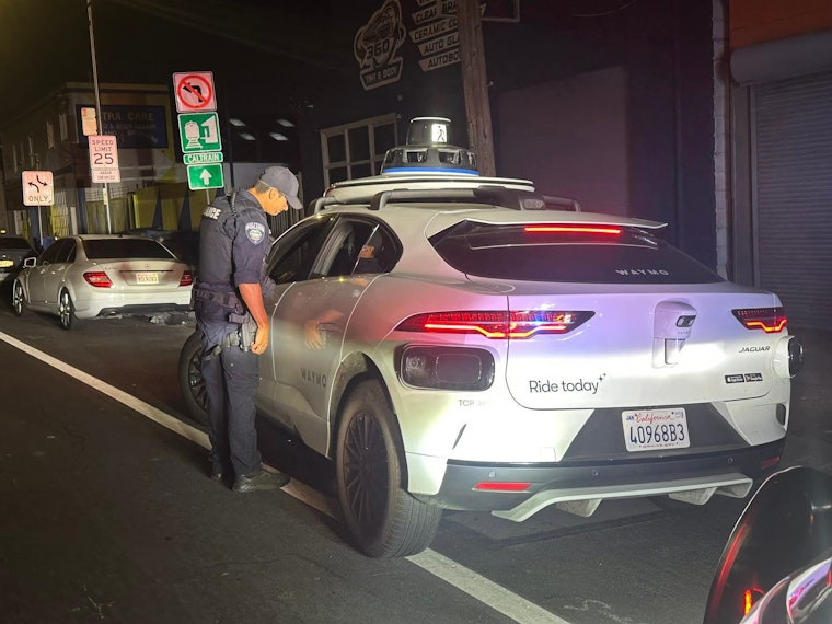 No Box for 'Robot': San Bruno PD Pull Over Waymo Seemingly Fleeing DUI Checkpoint