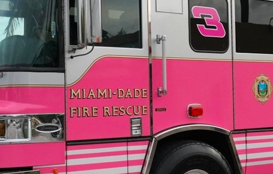 No Injuries as Cement Truck Ignites on Dolphin Expressway Near Palmetto in Miami-Dade