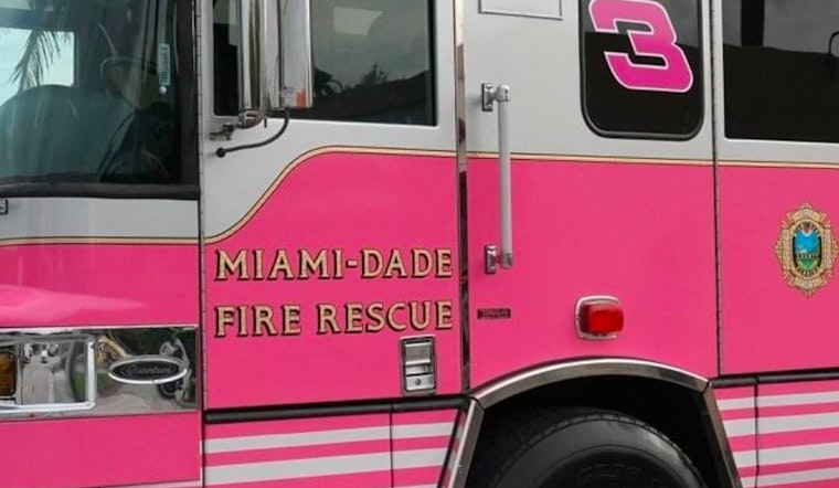 No Injuries as Cement Truck Ignites on Dolphin Expressway Near Palmetto in Miami-Dade