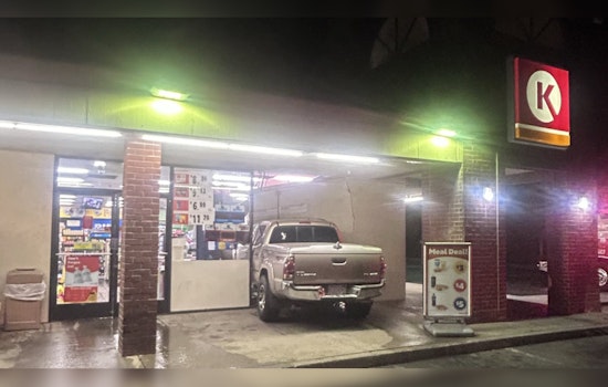 No Injuries Reported as Pickup Truck Crashes Into Sacramento Circle K Store Due to Driver Error
