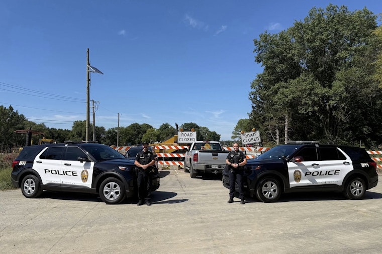 Noblesville PD Issues Humorous Plea to Respect the Cones for Safety Not Decoration