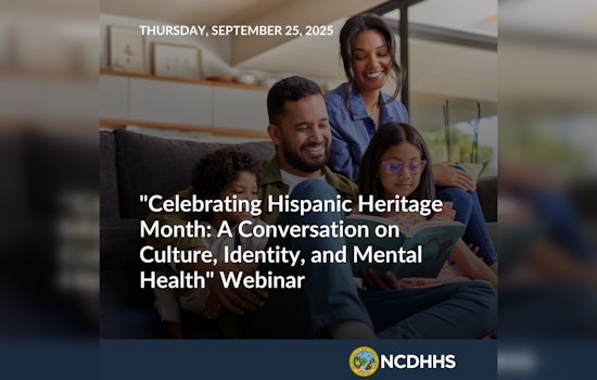 North Carolina Department of Health Hosts Webinar on Culture, Identity, and Mental Health During Hispanic Heritage Month