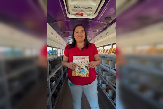 North Las Vegas Celebrates Literacy as Councilwoman Joins Book Bus Milestone Event at Gilbert Magnet Elementary