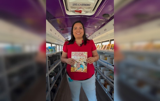 North Las Vegas Celebrates Literacy as Councilwoman Joins Book Bus Milestone Event at Gilbert Magnet Elementary