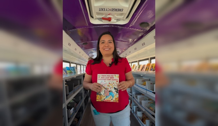 North Las Vegas Celebrates Literacy as Councilwoman Joins Book Bus Milestone Event at Gilbert Magnet Elementary