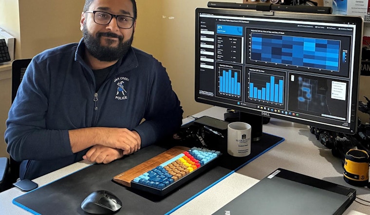 Oak Creek Police Crime Analyst Wins Top International Award with Innovative Free Software Dashboard
