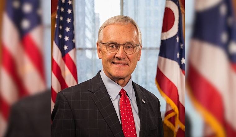 Ohio Lt. Gov. Jim Tressel and NFL Alum Tedd Ginn Jr. Kick Off Fitness Initiative at Columbus's Johnson Park Middle School