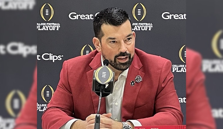 Ohio State Coach Ryan Day and Wife Nina Address Mental Health at Columbus Middle School