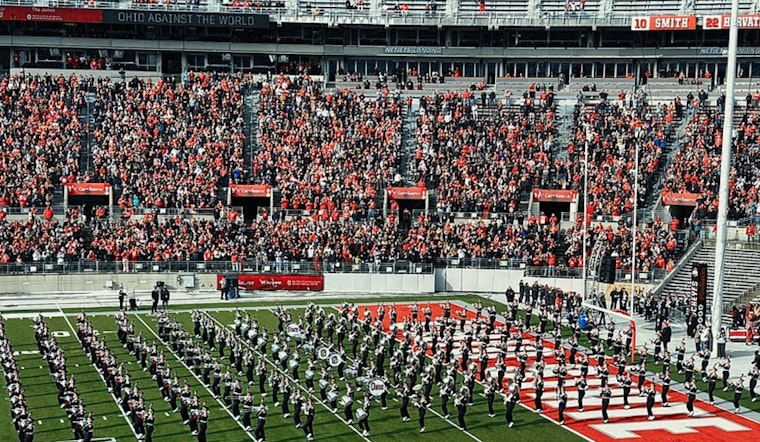 Ohio State Marching Band's Halftime Show Relives National Championship Glory with Alumni Band at Grambling State Game