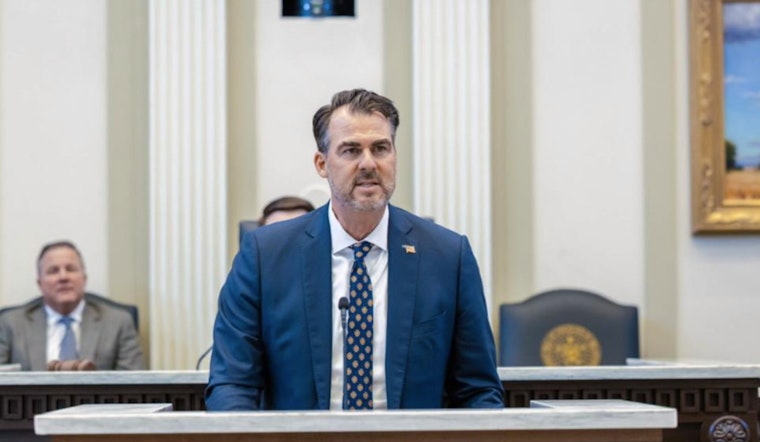 Oklahoma Governor Kevin Stitt Praises Lawton Mayor's Approach to Homelessness, Emphasizing Safety and Compassion