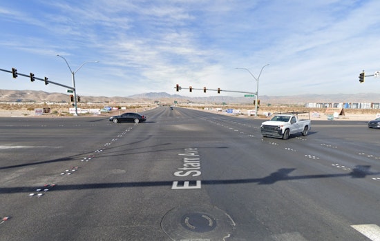 One Dead in Two-Vehicle Collision at Busy South Las Vegas Intersection