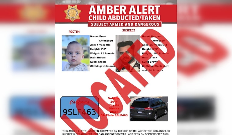 One-Year-Old Enzo Antonescu Safely Recovered in Arizona Following Abduction from Los Angeles Target, Three Suspects Arrested