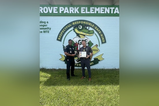 Orange Park Officer Dennis McKelvain Celebrated with Life-Saving Award for Heroic Actions During Shooting Incident