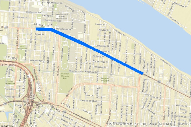 Orleans Parish Drivers Alert: Nightly Lane Closures on General Meyer Avenue for Paving Operations