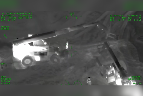 Osceola County Helicopter Aids in Arrest of Teens Accused of Joyriding in Construction Site
