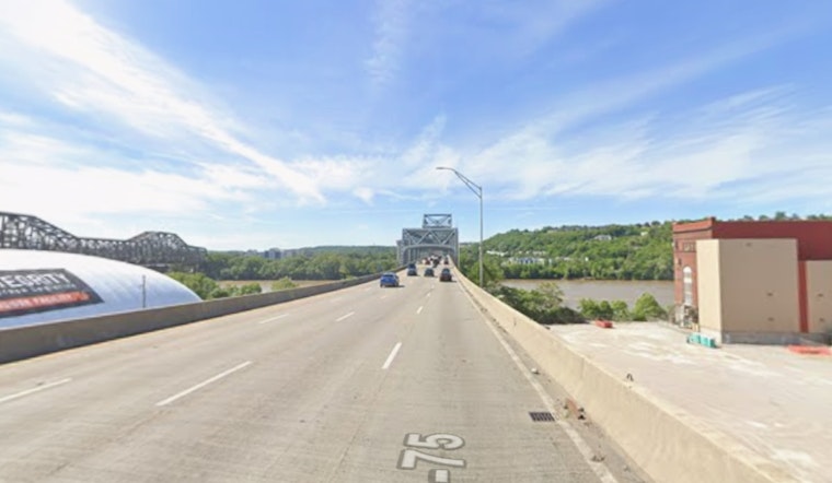 Overturned Vehicle on Brent Spence Bridge Disrupts Cincinnati Commute, Gridlocks Traffic Into Kentucky