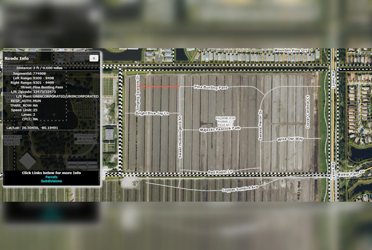 Palm Beach County Enhances Emergency Response with Preemptive Mapping of Future Roads