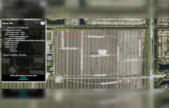 Palm Beach County Enhances Emergency Response with Preemptive Mapping of Future Roads