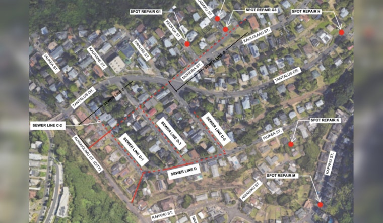 Papakōlea Neighborhood Braces for Phase 2 of Sewer Improvements This Fall
