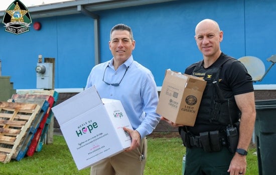 Pasco Sheriff's Office Partners with Local Organizations to Distribute Free Food to 230 Families in Lacoochee
