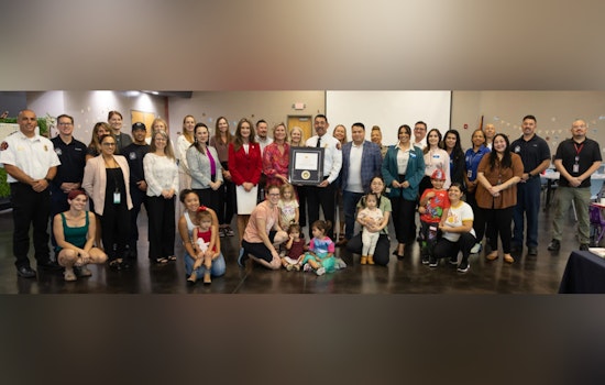 Phoenix Fire Department Lauded as 2024 Arizona Early Childhood Regional Champion for Child Safety Initiatives