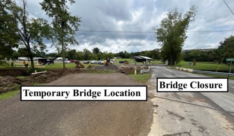 Pigeon Forge Prepares for Ogle Drive Bridge Closure, Police Announce Year-Long Disruption for Infrastructure Modernization